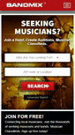 Mobile Screenshot of bandmix.com