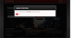 Desktop Screenshot of bandmix.ca
